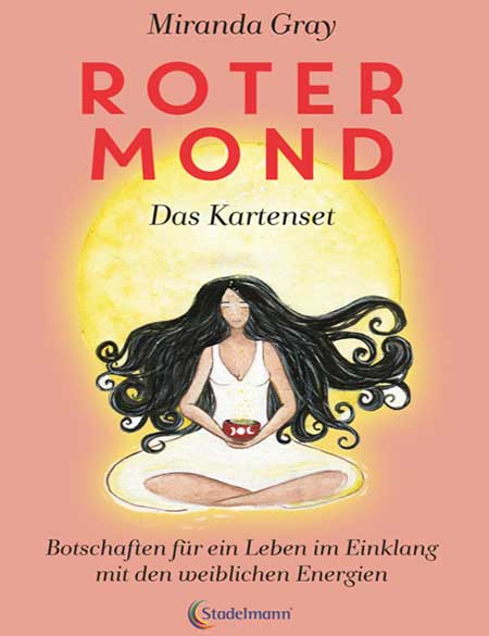 Buchcover Roter Mond Kartenset